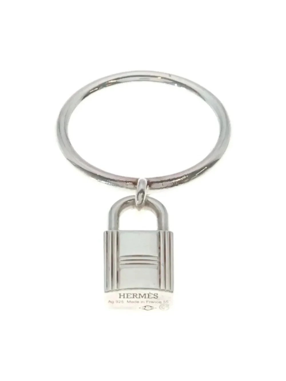 Hermes Amulette Cadena Ring Silver